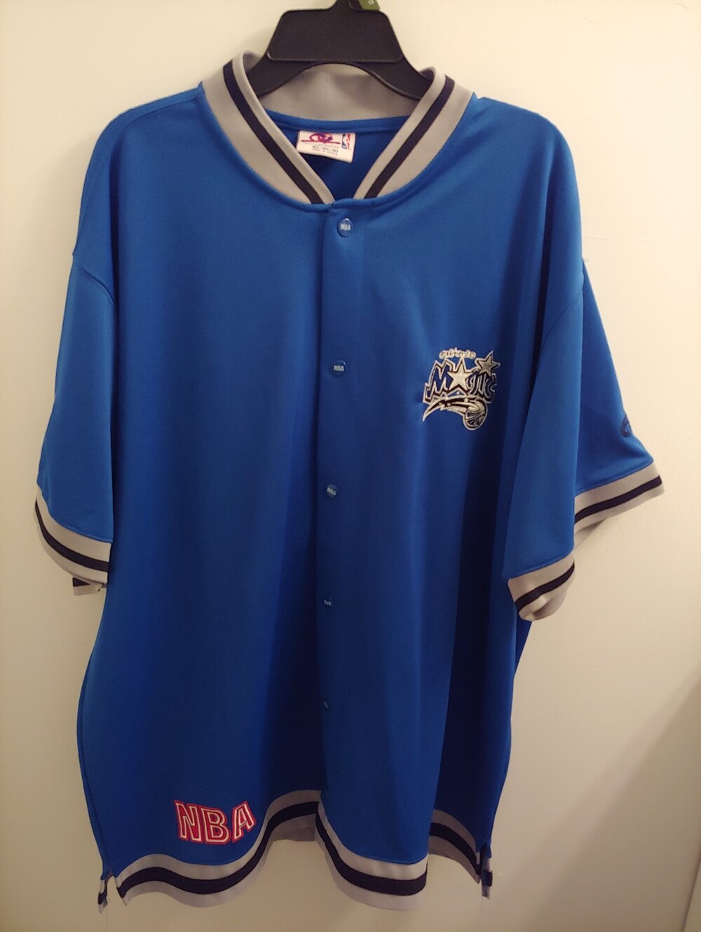 Unique Sports Generation Blue Orlando Magic Jersey Shirt Size 4X